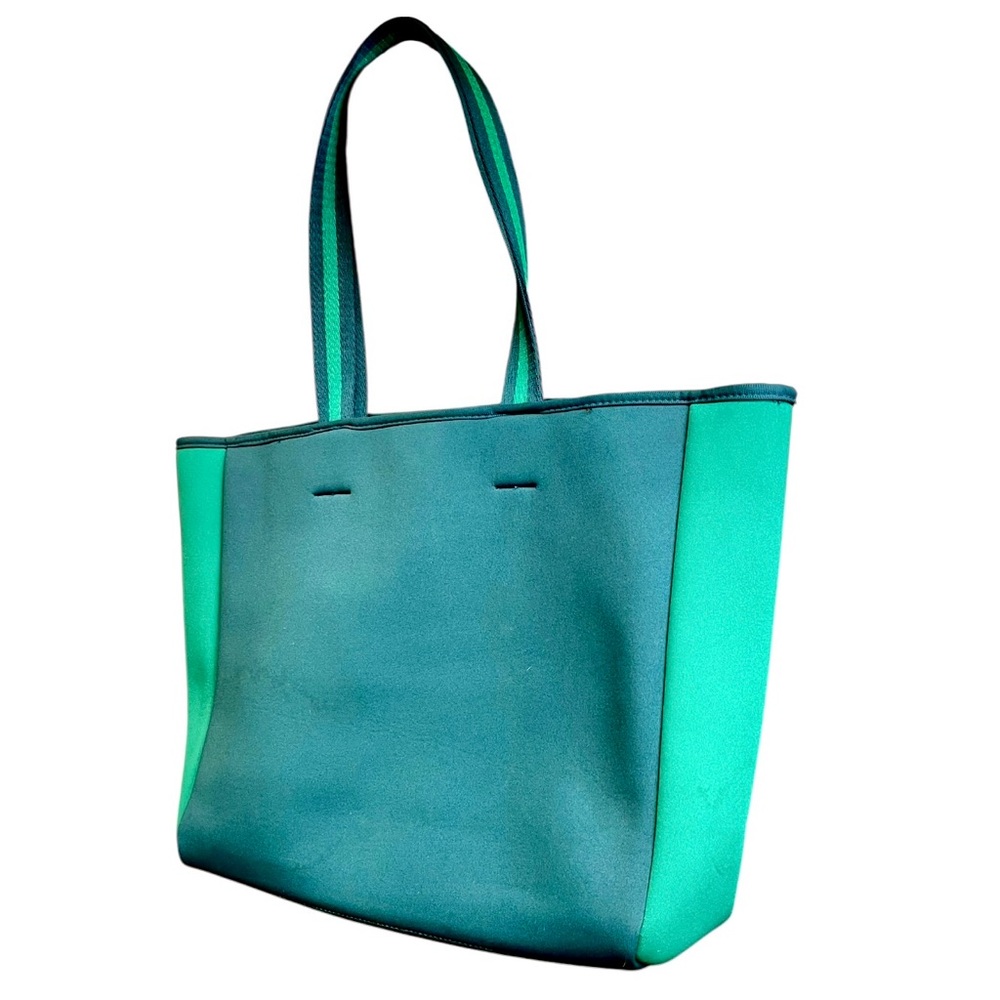 Summersalt Neoprene Green Green Teal Beach Tote Bag Swim Swimming Large